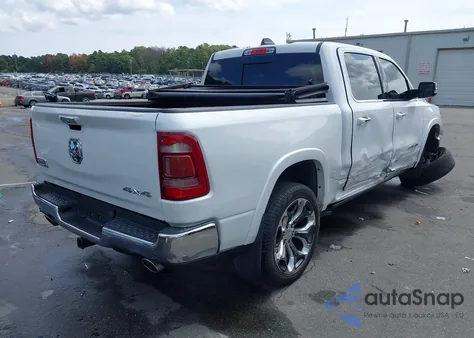 2019 Ram 1500 Laramie Longhorn z USA, uszkodzony, nr VIN 1C6SRFKT5KN708847